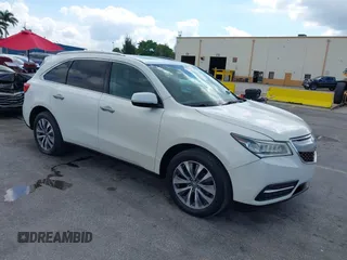 2014 Acura MDX Tech Pkg with VIN 5FRYD3H4XEB010977, listed as a IAAI auction lot 41690142 with 100,269 mi miles. Bid and sale history available at carsss.com. Image 1.