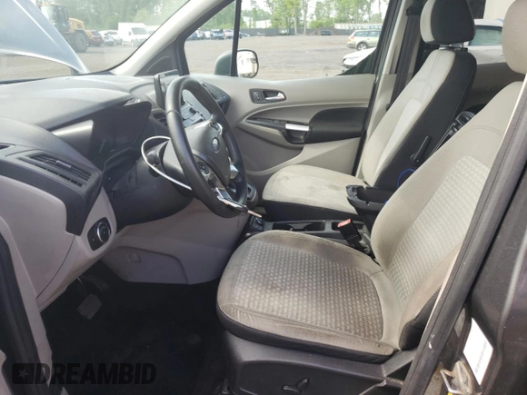 2019 Ford Transit Connect XLT z VIN NM0GE9F23K1390051, wystawiony jako Copart lot #57303165 z przebiegiem 90 595 mil mil oraz Czysty tytuł • Clean title. Historia ofert i sprzedaży dostępna na DreamBid. Obrazek 7.