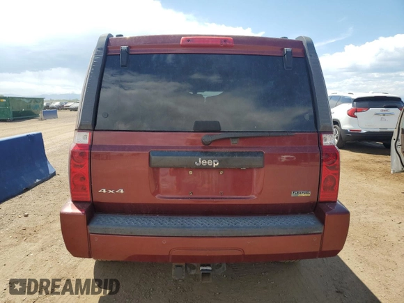 2007 Jeep Commander Sport with VIN 1J8HG48P27C611625, listed as a Copart auction lot 62676385 with 188,477 mi miles and Clean title. Bid and sale history available at DreamBid. Image 6.
