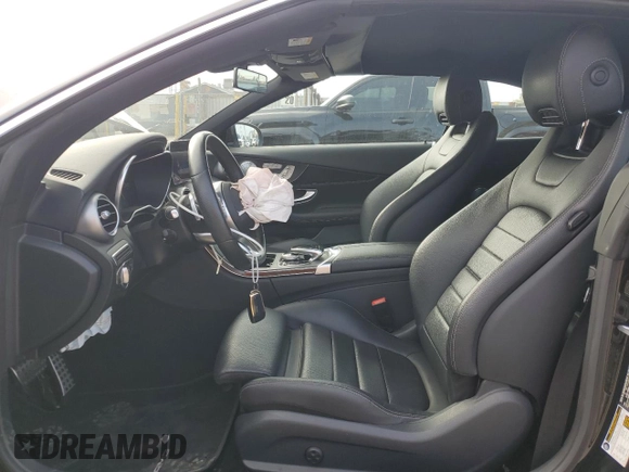 2020 Mercedes-Benz C 300 with VIN W1KWK8DB9LG015242, listed as a Copart auction lot 46953505 with 32,862 mi miles and Salvage Title. Bid and sale history available at DreamBid. Image 7.