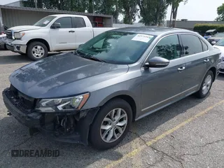 2016 Volkswagen Passat S with VIN 1VWAT7A36GC031403, listed as a IAAI auction lot 42371103 with 86,454 mi miles and . Bid and sale history available at DreamBid. Image 2.
