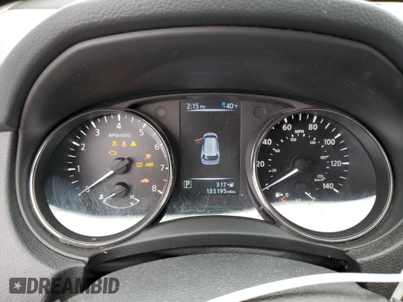 2017 Nissan Rogue S with VIN 5N1AT2MM3HC800169, listed as a Copart auction lot 49184585 with 133,195 mi miles and Salvage Title. Bid and sale history available at carsss.com. Image 9.