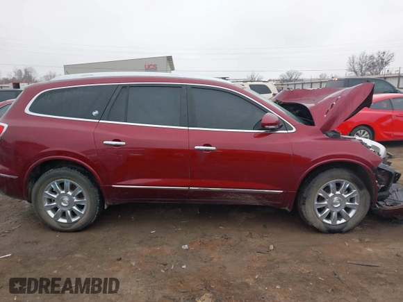 2015 Buick Enclave Leather with VIN 5GAKVBKD9FJ283346, listed as a IAAI auction lot 41499794 with 95,121 mi miles and . Bid and sale history available at carsss.com. Image 13.