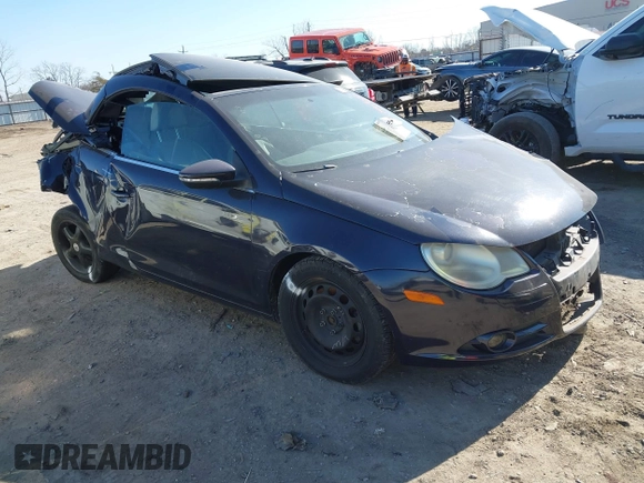 2010 Volkswagen Eos Komfort с VIN WVWBA7AH8AV024702, выставлен на аукционе IAAI как лот 41394958 с пробегом 161 602 миль миль и . История ставок и продаж доступна на DreamBid. Изображение 1.