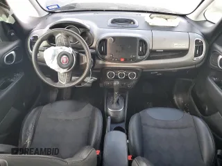 2018 FIAT 500L Pop with VIN ZFBCFAAH5JZ041259, listed as a Copart auction lot 72754614 with 0 mi miles and Salvage Title. Bid and sale history available at carsss.com. Image 8.