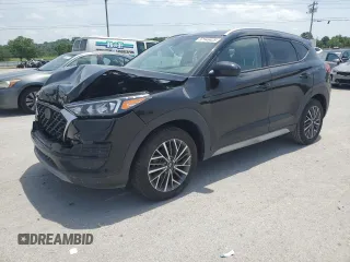 2021 Hyundai Tucson SEL z VIN KM8J33AL1MU313980, wystawiony jako Copart lot #57146425 z przebiegiem 70 084 mil mil oraz Szkoda całkowita • Salvage title. Historia ofert i sprzedaży dostępna na DreamBid. Obrazek 1.