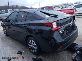 2022 Toyota Prius LE with VIN JTDL9MFU0N3031954, listed as a Copart auction lot 86053844 with 53,625 mi miles and Non Repairable. Bid and sale history available at carsss.com. Image 2.