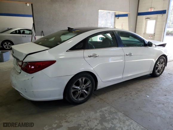 2013 Hyundai Sonata Limited with VIN 5NPEC4AC5DH675185, listed as a Copart auction lot 49471915 with 332,241 mi miles and Salvage Title. Bid and sale history available at carsss.com. Image 3.