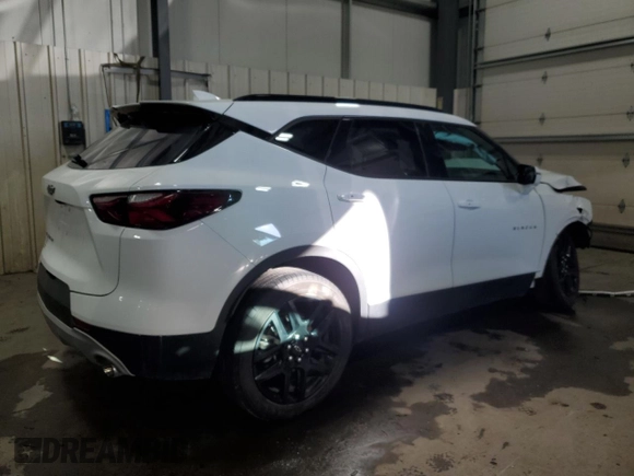 2022 Chevrolet Blazer LT с VIN 3GNKBJRS3NS200178, выставлен на аукционе Copart как лот 46787645 с пробегом 33 083 миль миль и Списание • Salvage title. История ставок и продаж доступна на DreamBid. Изображение 3.