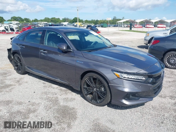 2022 Honda Accord Touring with VIN 1HGCV3F91NA031010, listed as a IAAI auction lot 40302407 with 18,820 mi miles and . Bid and sale history available at DreamBid. Image 1.