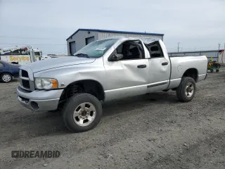 2005 Dodge 2500 SLT with VIN 3D7KS28C25G826385, listed as a Copart auction lot 51164195 with 306,388 mi miles and Salvage Title. Bid and sale history available at carsss.com. Image 1.