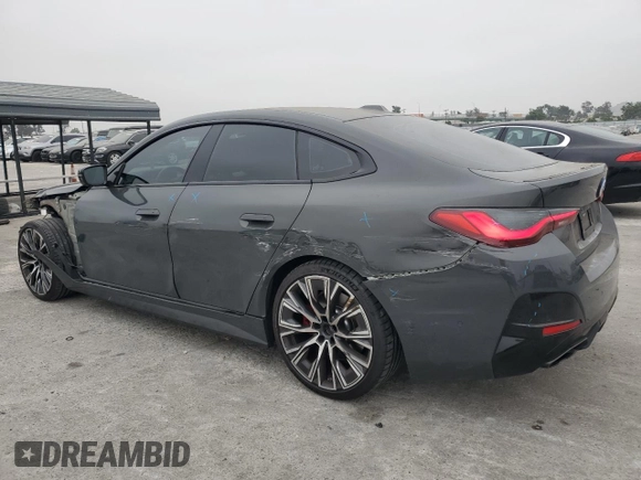 2023 BMW 4 Series M440i with VIN WBA63AW06PFN80681, listed as a Copart auction lot 58364774 with 20,057 mi miles and Salvage title. Bid and sale history available at DreamBid. Image 2.