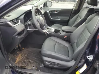 2024 Toyota RAV4 Hybrid XLE Premium with VIN JTMB6RFV4RD151024, listed as a Copart auction lot 46646405 with 3,310 mi miles and Salvage Title. Bid and sale history available at DreamBid. Image 7.