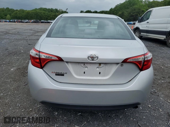 2016 Toyota Corolla L with VIN 2T1BURHE9GC597134, listed as a Copart auction lot 55486885 with 127,220 mi miles and Salvage Title. Bid and sale history available at DreamBid. Image 6.