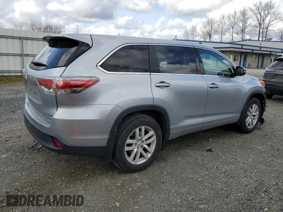 2014 Toyota Highlander LE z VIN 5TDBKRFH5ES019510, wystawiony jako Copart lot #49123765 z przebiegiem 97 367 mil mil oraz Szkoda całkowita • Salvage title. Historia ofert i sprzedaży dostępna na DreamBid. Obrazek 3.