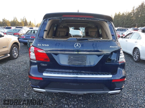 2016 Mercedes-Benz GL with VIN 4JGDF7DE2GA661379, listed as a IAAI auction lot 41059705 with 60,558 mi miles. Bid and sale history available at carsss.com. Image 16.
