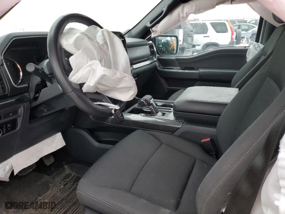 2022 Ford F-150 XL with VIN 1FTFW1E88NKF05082, listed as a Copart auction lot 38413734 with 23,469 mi miles and Salvage Title. Bid and sale history available at carsss.com. Image 7.