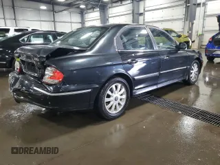 2004 Hyundai Sonata GLS with VIN KMHWF35H74A065531, listed as a Copart auction lot 58972164 with 96,352 mi miles and Salvage Title. Bid and sale history available at carsss.com. Image 3.