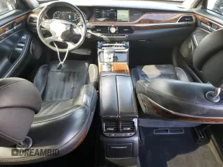 2017 Genesis G90 Ultimate z VIN KMHG54JH4HU029397, wystawiony jako Copart lot #50472265 z przebiegiem 125 406 mil mil oraz Szkody całkowita. Historia ofert i sprzedaży dostępna na DreamBid. Obrazek 8.