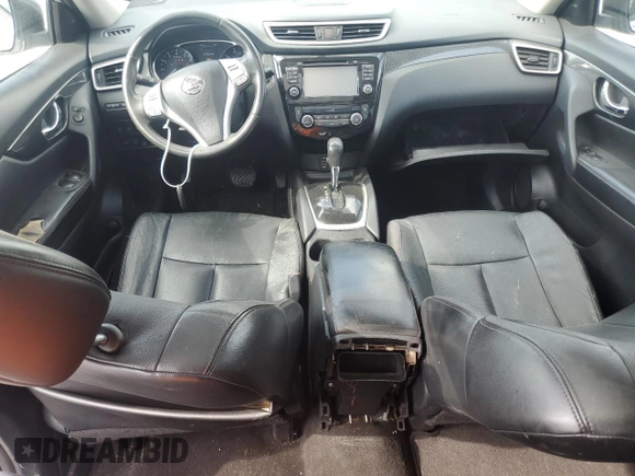 2015 Nissan Rogue SL z VIN 5N1AT2MV1FC755240, wystawiony jako Copart lot #57154935 z przebiegiem 139 975 mil mil oraz Szkoda całkowita • Salvage title. Historia ofert i sprzedaży dostępna na DreamBid. Obrazek 8.