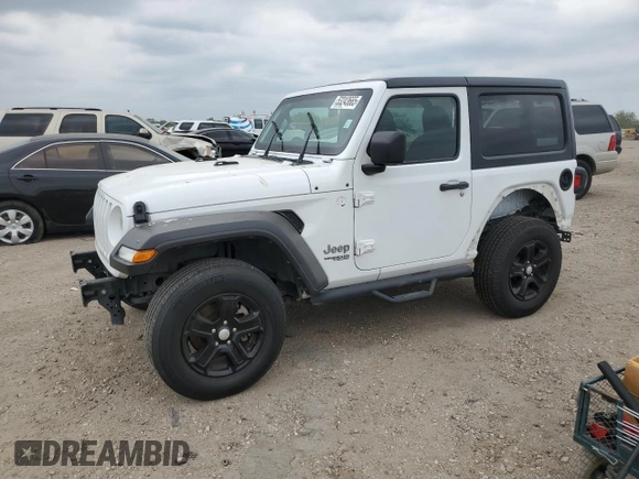 2021 Jeep Wrangler Sport S с VIN 1C4HJXAG7MW542333, выставлен на аукционе Copart как лот 53243665 с пробегом 36 310 миль миль и Списание • Salvage title. История ставок и продаж доступна на DreamBid. Изображение 1.