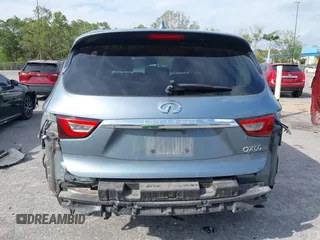 2017 Infiniti QX60 with VIN 5N1DL0MN8HC529622, listed as a IAAI auction lot 41724339 with 191,983 mi miles. Bid and sale history available at carsss.com. Image 16.