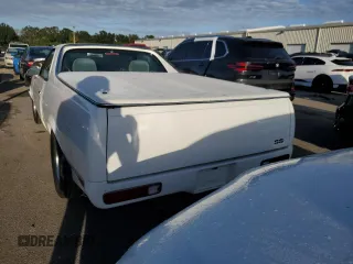 1986 Chevrolet El Camino SS with VIN 3GCCW80H9GS916596, listed as a Copart auction lot 74758864 with 0 mi miles and Salvage Title. Bid and sale history available at carsss.com. Image 6.