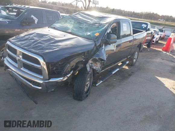 2015 Ram 2500 Tradesman with VIN 3C6UR5CL5FG674599, listed as a IAAI auction lot 41764442 with 121,161 mi miles. Bid and sale history available at carsss.com. Image 2.