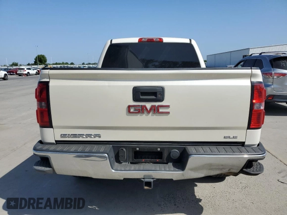 2015 GMC Sierra 1500 SLE z VIN 3GTP1UEC1FG129052, wystawiony jako Copart lot #54357445 z przebiegiem 124 559 mil mil oraz Szkoda całkowita • Salvage title. Historia ofert i sprzedaży dostępna na DreamBid. Obrazek 6.