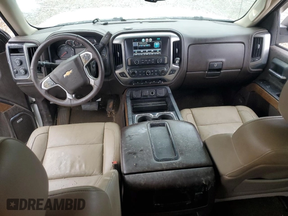 2015 Chevrolet Silverado 1500 LTZ with VIN 1GCUKSEC9FF204232, listed as a Copart auction lot 79677164 with 208,154 mi miles and Salvage Title. Bid and sale history available at carsss.com. Image 8.