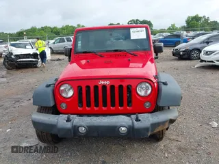 2016 Jeep Wrangler Unlimited Sport with VIN 1C4BJWDG4GL137175, listed as a IAAI auction lot 42388587 with 160,337 mi miles and . Bid and sale history available at DreamBid. Image 12.