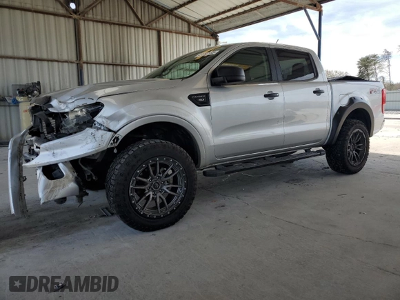 2019 Ford Ranger XL with VIN 1FTER4FH5KLA29401, listed as a Copart auction lot 49282355 with 98,143 mi miles and Salvage Title. Bid and sale history available at DreamBid. Image 1.