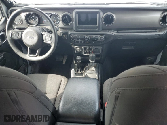 2023 Jeep Gladiator Sport S с VIN 1C6HJTAG8PL534103, выставлен на аукционе Copart как лот 63114795 с пробегом 42 054 миль миль и Списание • Salvage title. История ставок и продаж доступна на DreamBid. Изображение 8.