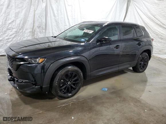 2025 Mazda CX-50 2.5 S Preferred Package with VIN 7MMVABBM1SN315796, listed as a Copart auction lot 43971675 with 9,320 mi miles and Clean Title. Bid and sale history available at carsss.com. Image 1.