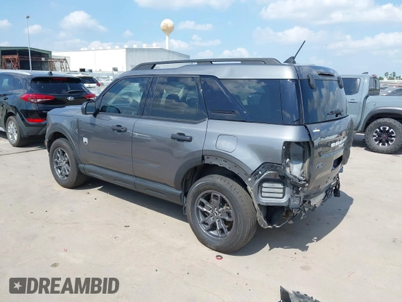 2024 Ford Bronco Sport Big Bend with VIN 3FMCR9B60RRE09648, listed as a IAAI auction lot 42332017 with 49,624 mi miles and . Bid and sale history available at DreamBid. Image 3.