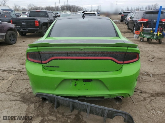 2017 Dodge Charger R/T Scat Pack with VIN 2C3CDXGJ5HH609508, listed as a Copart auction lot 47596765 with 69,125 mi miles and Clean Title. Bid and sale history available at carsss.com. Image 6.