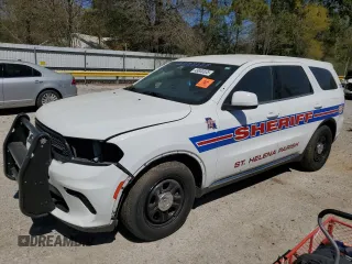 2022 Dodge Durango Pursuit z VIN 1C4SDJFT4NC208599, wystawiony jako Copart lot #49800835 z przebiegiem 50 912 mil mil oraz Nie do naprawy • Non repairable. Historia ofert i sprzedaży dostępna na DreamBid. Obrazek 1.