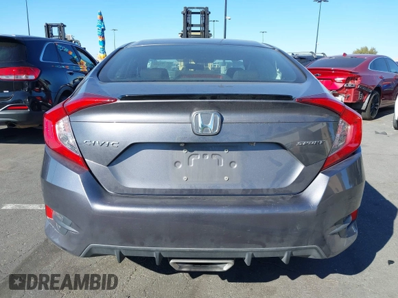 2021 Honda Civic Sedan Sport with VIN 19XFC2F88ME201751, listed as a IAAI auction lot 41643759 with 111,796 mi miles. Bid and sale history available at carsss.com. Image 16.