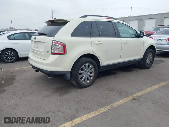2007 Ford Edge SEL PLUS with VIN 2FMDK49C87BB41774, listed as a IAAI auction lot 41906149 with 130,662 mi miles. Bid and sale history available at carsss.com. Image 4.