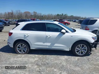 2023 Audi Q3 S line Premium with VIN WA1DECF30P1081652, listed as a IAAI auction lot 41775676 with 46,066 mi miles and . Bid and sale history available at DreamBid. Image 14.