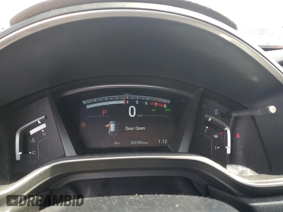 2021 Honda CR-V Touring with VIN 2HKRW2H98MH658016, listed as a Copart auction lot 54430955 with 32,382 mi miles and Salvage Title. Bid and sale history available at carsss.com. Image 9.