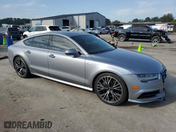 2017 Audi A7 Premium Plus with VIN WAUW2AFC1HN053703, listed as a Copart auction lot 52432655 with 86,090 mi miles and Salvage Title. Bid and sale history available at carsss.com. Image 4.
