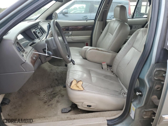 2006 Mercury Grand Marquis GS with VIN 2MEFM74V26X618488, listed as a Copart auction lot 70314314 with 110,190 mi miles and Salvage Title. Bid and sale history available at carsss.com. Image 7.