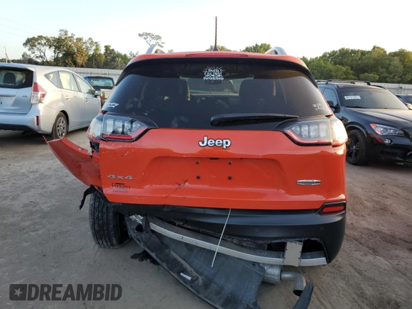 2021 Jeep Cherokee 80th Anniversary with VIN 1C4PJMMN3MD180906, listed as a Copart auction lot 48203433 with 21,700 mi miles and . Bid and sale history available at DreamBid. Image 6.