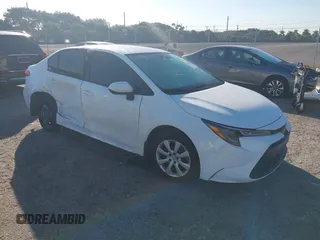 2024 Toyota Corolla LE with VIN 5YFB4MDE7RP218014, listed as a IAAI auction lot 41470209 with 10,877 mi miles. Bid and sale history available at carsss.com. Image 1.