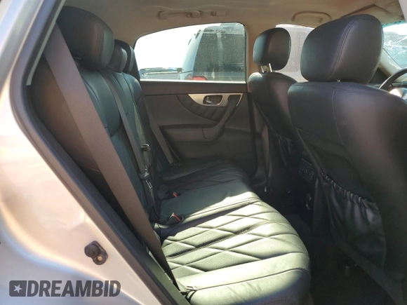 2010 Infiniti FX35 with VIN JN8AS1MU8AM800058, listed as a Copart auction lot 73958364 with 239,185 mi miles and Salvage Title. Bid and sale history available at carsss.com. Image 10.