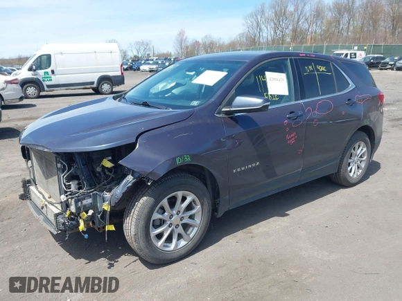 2019 Chevrolet Equinox LT z VIN 3GNAXUEV8KL246366, wystawiony jako IAAI lot #42096439 z przebiegiem 87 632 mil mil oraz . Historia ofert i sprzedaży dostępna na DreamBid. Obrazek 17.