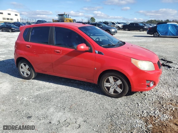 2009 Pontiac G3 with VIN KL2TD66E59B632357, listed as a Copart auction lot 85220674 with NaN miles and Salvage Title. Bid and sale history available at carsss.com. Image 4.