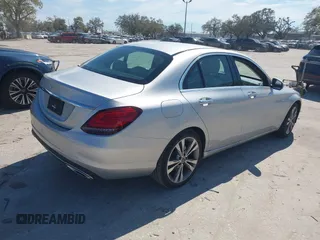 2020 Mercedes-Benz C 300 with VIN W1KWF8DB4LR598862, listed as a IAAI auction lot 41693955 with 19,238 mi miles and . Bid and sale history available at carsss.com. Image 4.