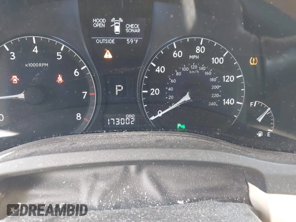 2010 Lexus RX 350 with VIN 2T2ZK1BA6AC021080, listed as a IAAI auction lot 41751493 with 173,002 mi miles. Bid and sale history available at carsss.com. Image 7.